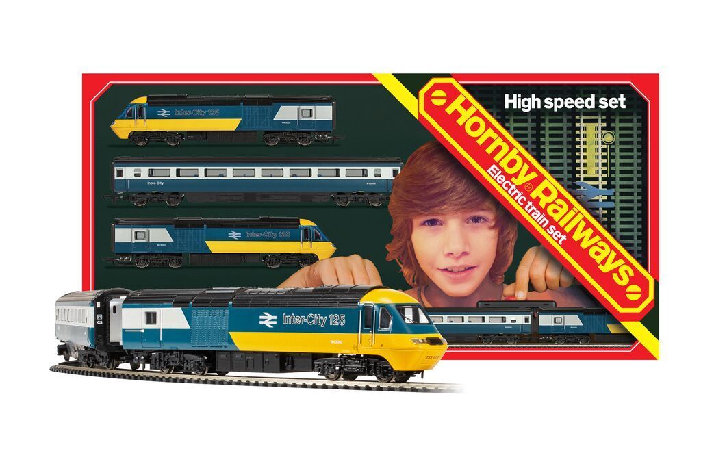 R1289M Hornby Railways B.R. High Speed Retro Train Set