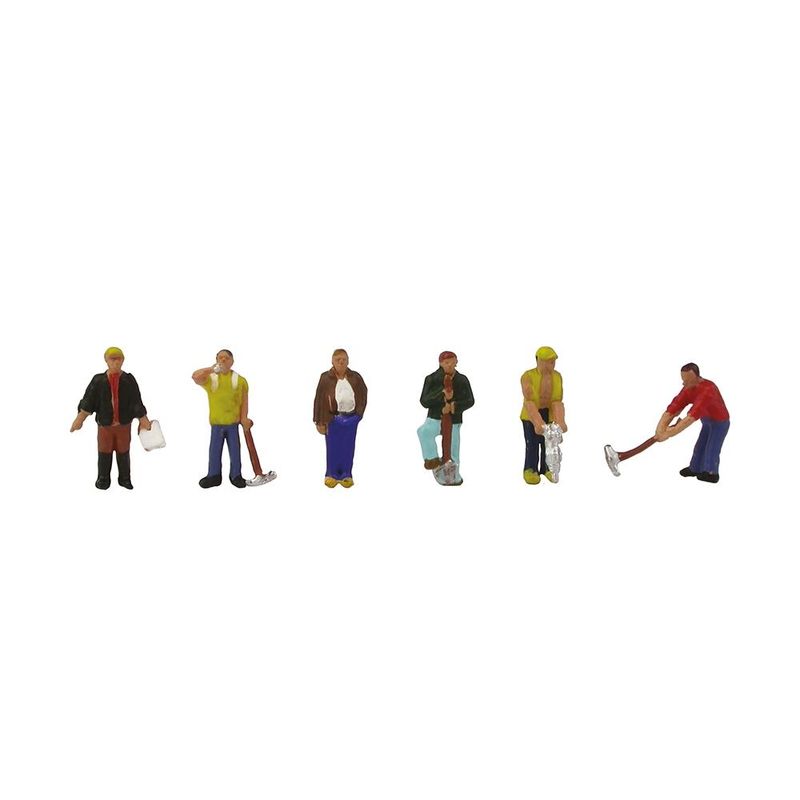 Graham Farish Scenecraft 379-302 Businessmen Figures x 6 N Gauge