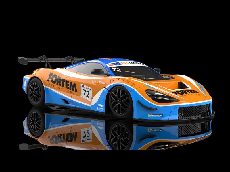 NSR 0557AW 720S Optimum Motorsport GT Open 2022 No.72 Slot Car