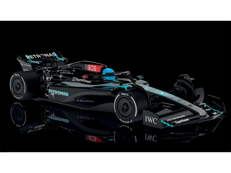 NSR 0508IL NSR F22/26 Silver Arrow No.63 George Russell Slot Car