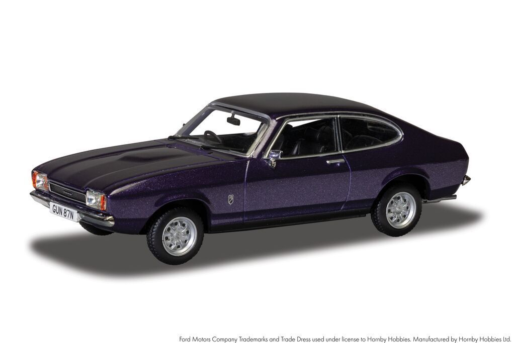 Corgi VA15407 Ford Capri Mk2 1.6 XL, Purple Velvet Diecast Model Corgi VA15407 Ford Capri Mk2 1.6 XL, Purple Velvet Diecast Model