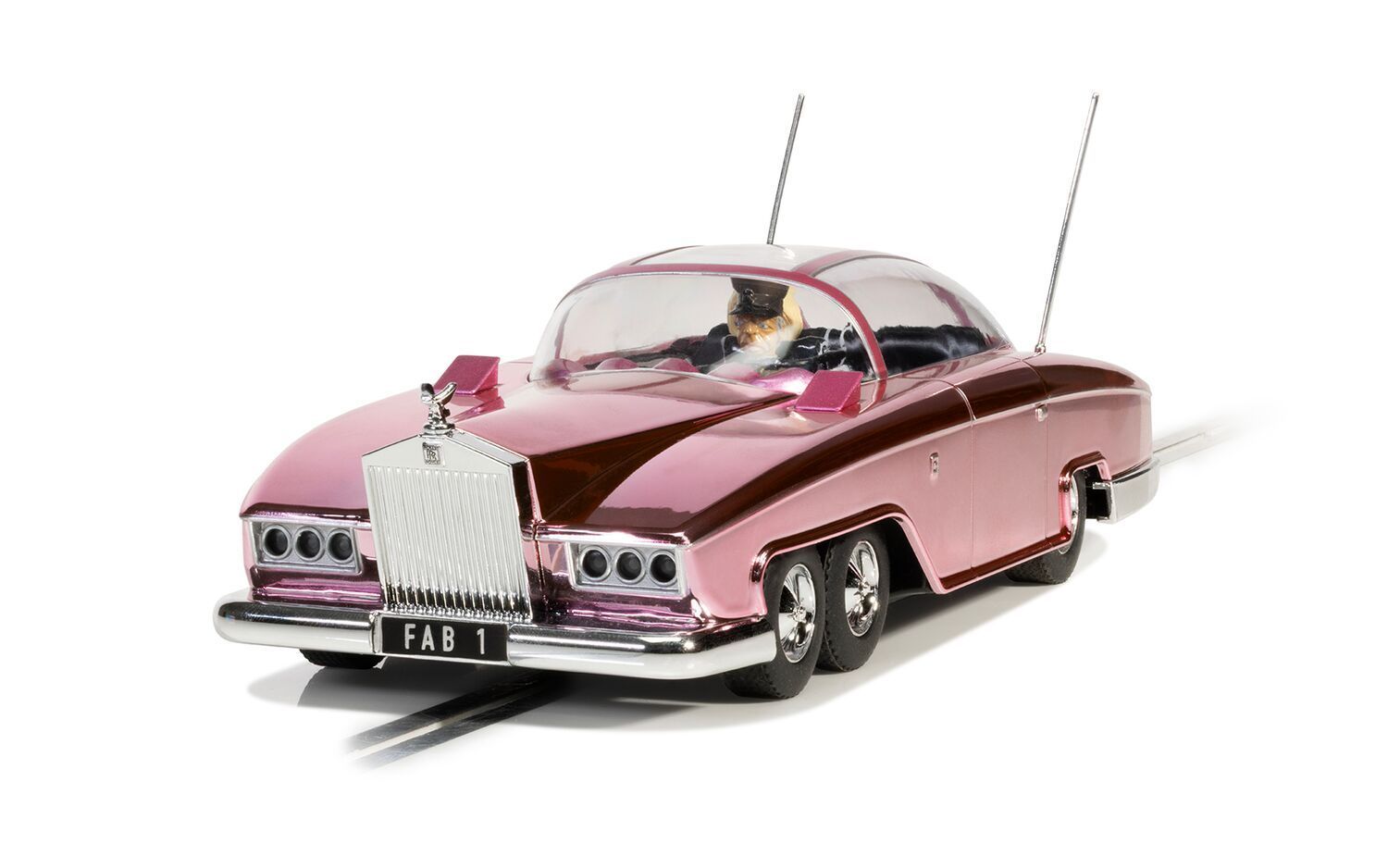 Scalextric C4579A FAB 1 - Thunderbirds - Chrome Edition Slot Car