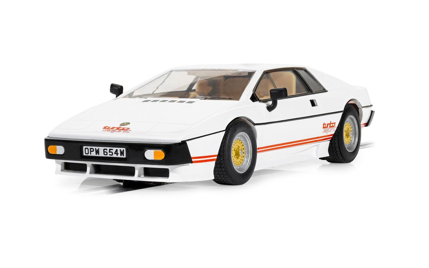 Scalextric C4631 Lotus Esprit Turbo White - James Bond 'For Your Eyes Only' Slot Car Scalextric C4631 Lotus Esprit Turbo White - James Bond 'For Your Eyes Only' Slot Car