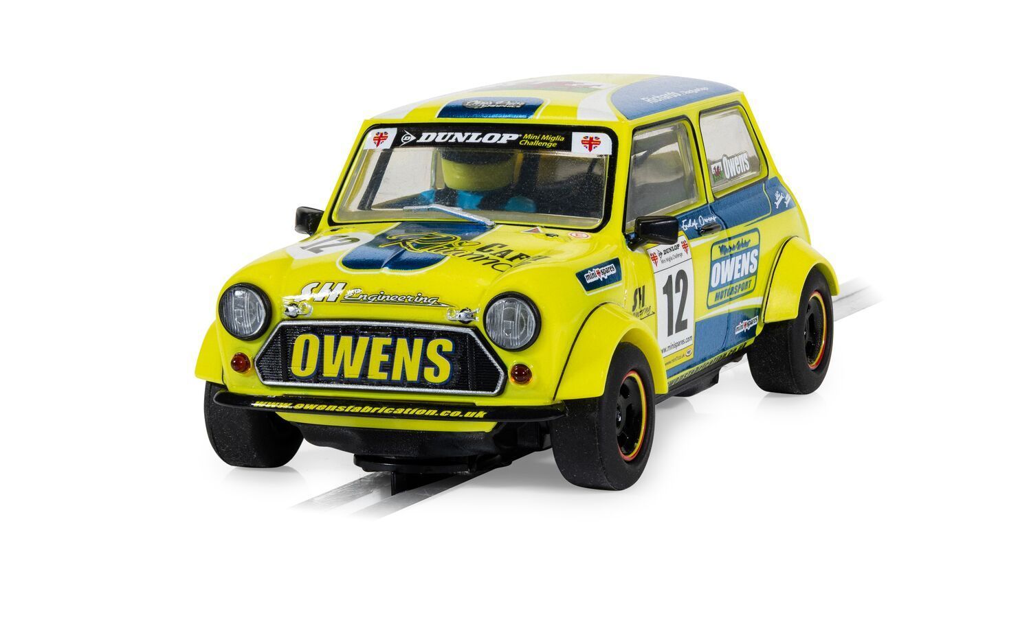 Scalextric C4635 Mini Miglia - Endaf Owens Slot Car
