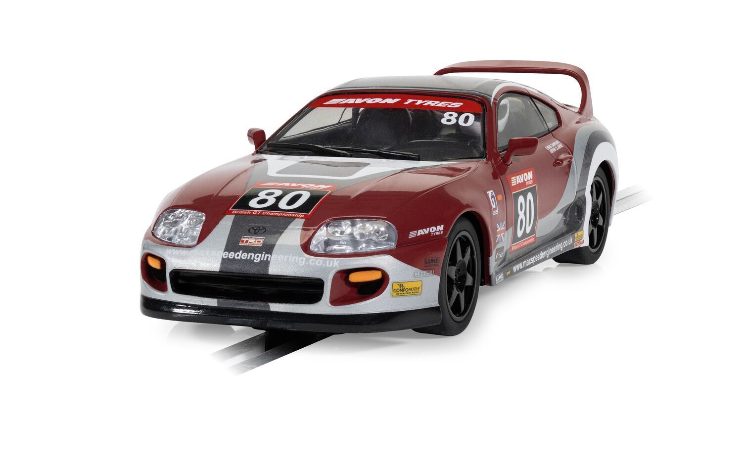 Scalextric C4656 Toyota Supra - British GT 2003 Slot Car