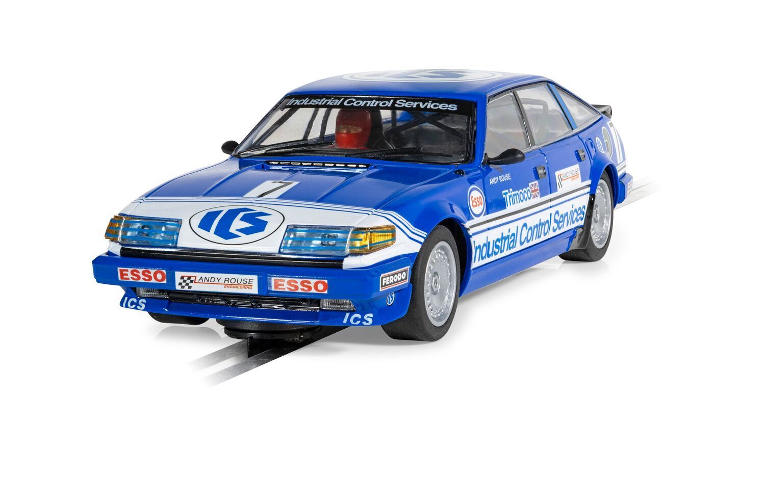 Scalextric C4634 Rover SD1 - BTCC 1984 - Andy Rouse Slot Car