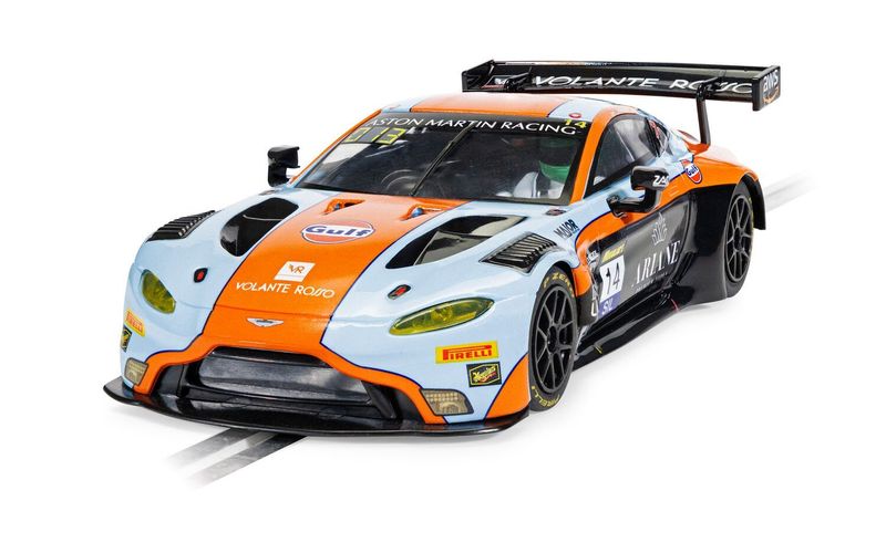 Scalextric C4655 Aston Martin GT3 Vantage - 12hrs of Bathurst 2025 - Gulf Edition Slot Car