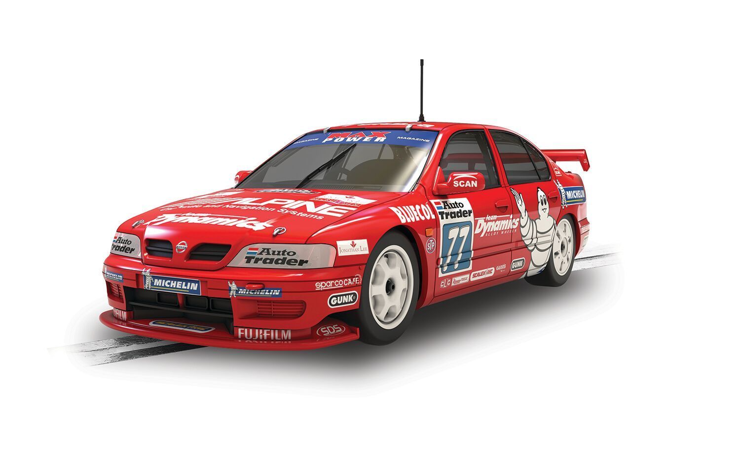 Scalextric C4679 Nissan Primera - BTCC 1999 - Matt Neal Slot Car