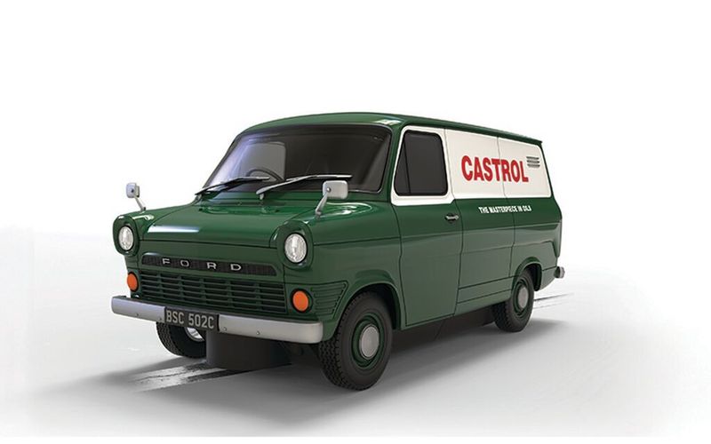 Scalextric C4648 Ford Transit Mk1 - Castrol Slot Car