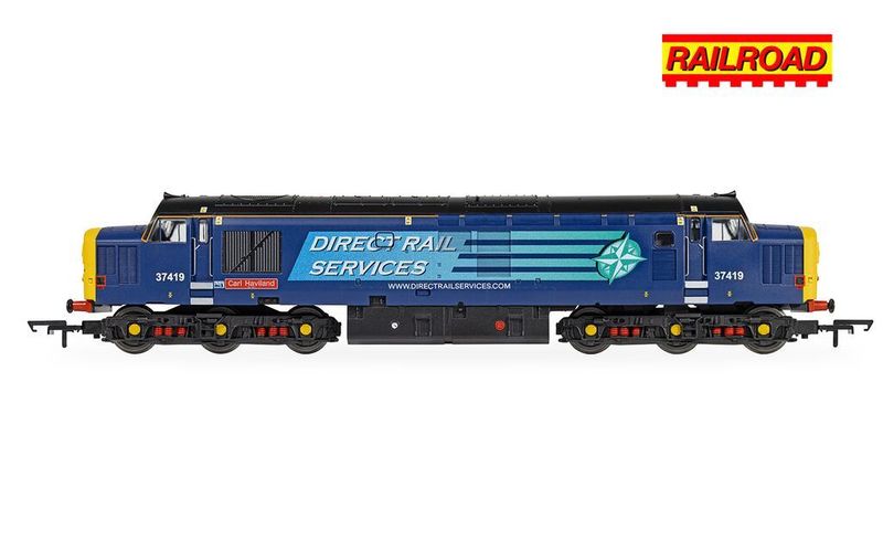 Hornby R30437 RailRoad - DRS - Class 37 - 'Carl Haviland' 37419 Era 11