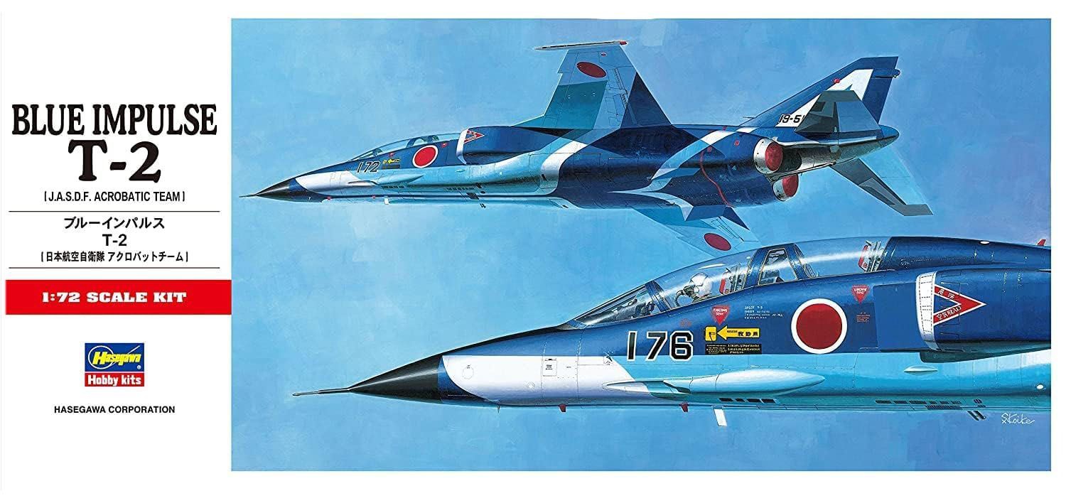 Hasegawa C05 Blue Impulse T-2 1:72 Scale Plastic Model Kit
