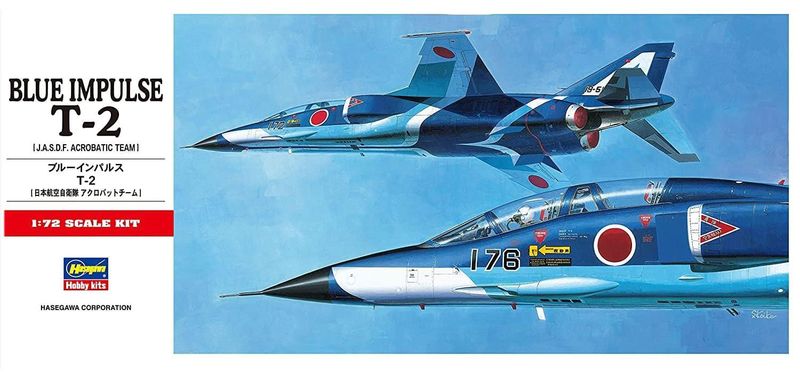 Hasegawa C05 Blue Impulse T-2 1:72 Scale Plastic Model Kit