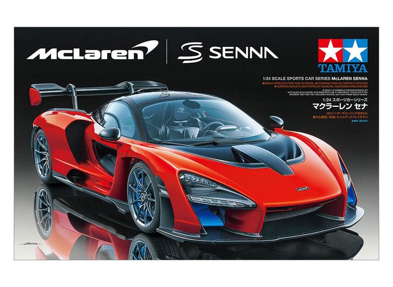 Tamiya 24355 McLaren Senna 1:24 Scale Plastic Model Kit