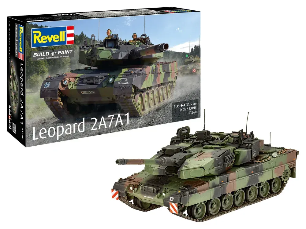 Revell 03360 Leopard 2A7A1 1:35 Scale Plastic Model Kit