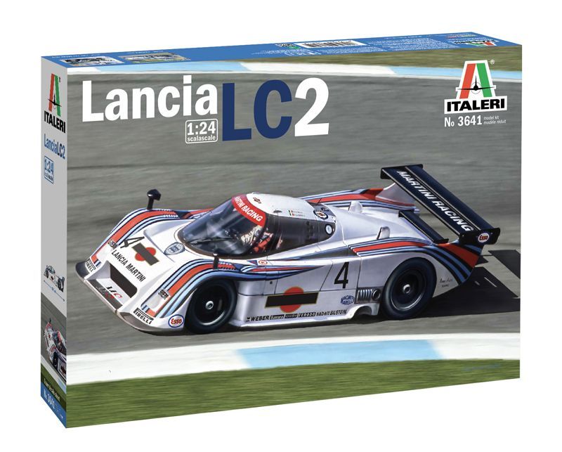 Italeri 3641 Lancia LC2 1:24 Scale Plastic Model Kit