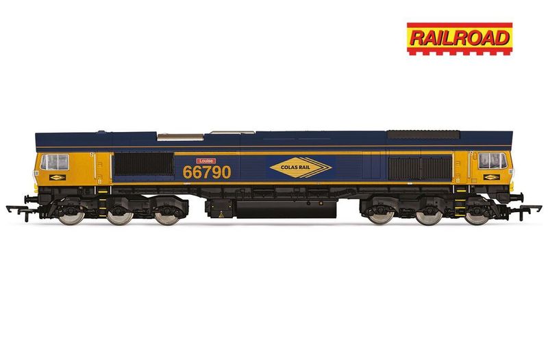 Hornby R30533 RailRoad: Colas - Class 66 - 'Louise 66790' Era 11