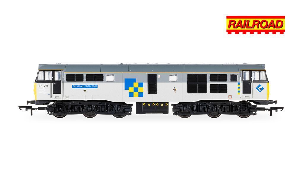 Hornby R30439 RailRoad - TFL Construction - Class 31 - 31271 'Stratford' Era 11