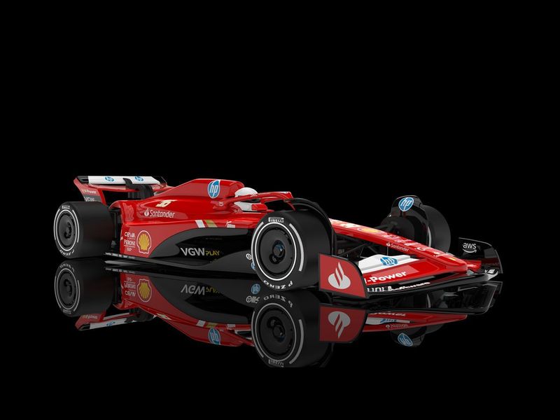 NSR 0563IL F22/26 Rosso Fuoco No.16 Livery Slot Car