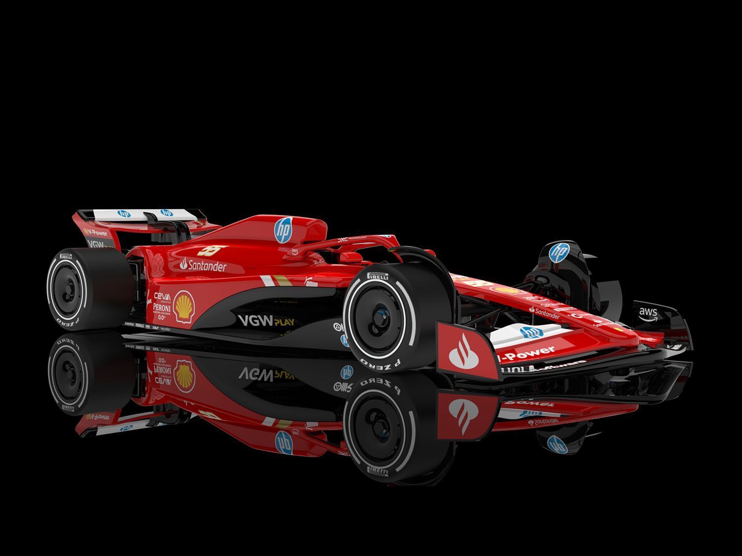 NSR 0564IL NSR F22/26 Rosso Fuoco No.55 Livery Slot Car