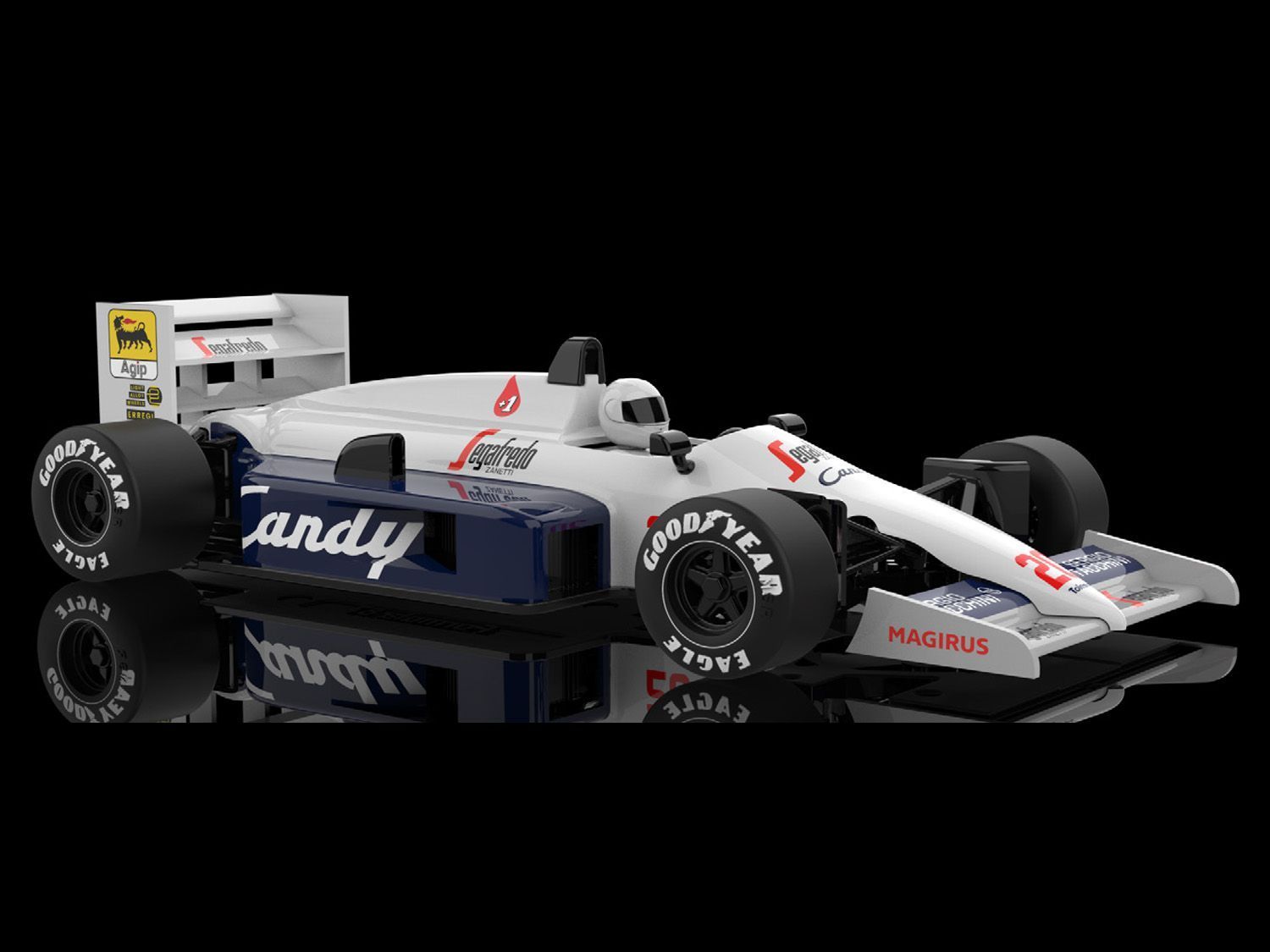 NSR 0573IL NSR F86/89 Candy No.20 JC Livery Slot Car