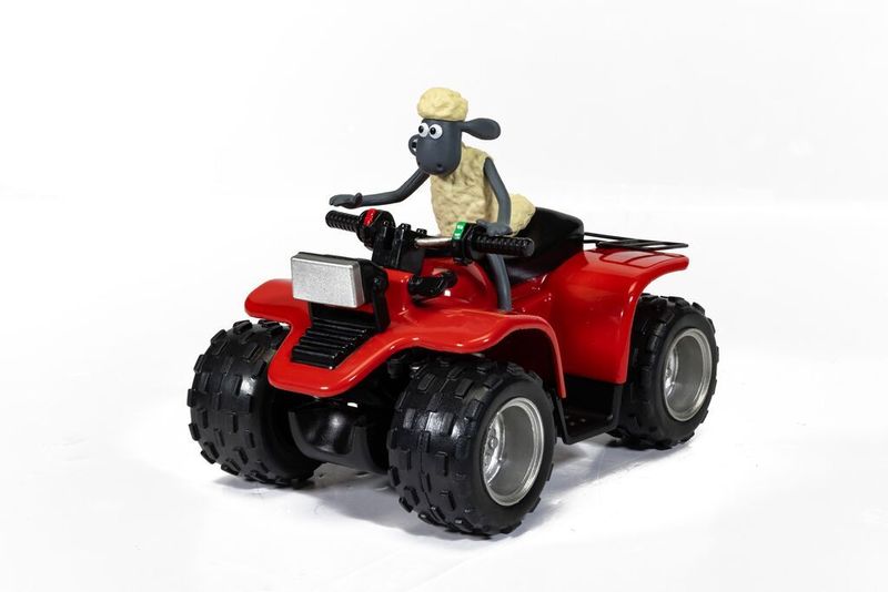 Corgi CC81001 Shaun the Sheep - Shaun Quad Bike Diecast Model Corgi CC81001 Shaun the Sheep - Shaun Quad Bike Diecast Model
