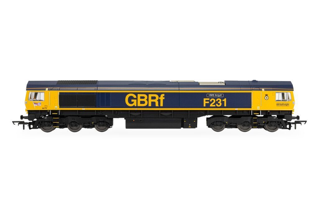 Hornby R30534 RailRoad: GBRf - Class 66 - 66775 'HMS Argyll' Era 11