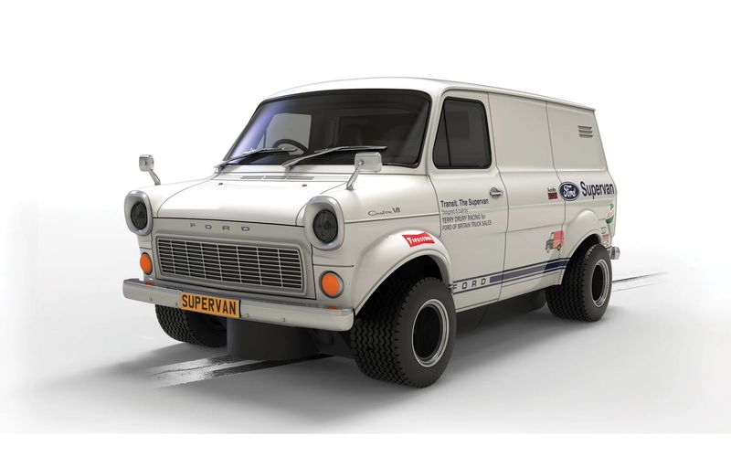 Scalextric C4650 Ford Transit Mk 1 - Supervan Slot Car