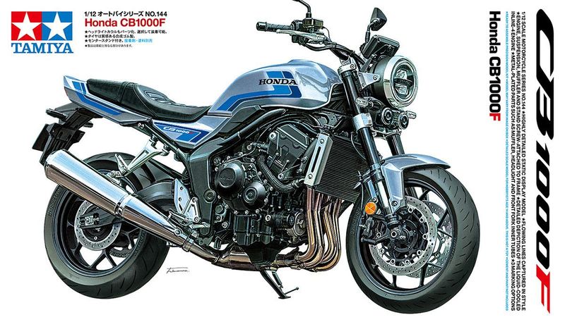 Tamiya 14144 Honda CB1000F 1/12 Scale Plastic Model Kit Tamiya 14144 Honda CB1000F 1/12 Scale Plastic Model Kit