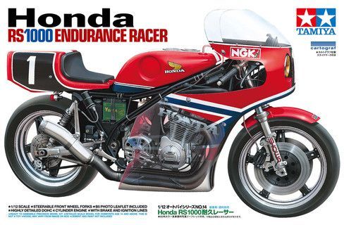 Tamiya 14014 Honda RS1000 Endurance Racer 1/12 Scale Plastic Model Kit Tamiya 14014 Honda RS1000 Endurance Racer 1/12 Scale Plastic Model Kit