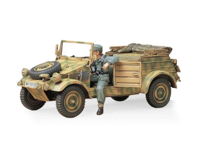 Tamiya 35213 German Kübelwagen Type 82 1/35 Scale Plastic Model Kit Tamiya 35213 German Kübelwagen Type 82 1/35 Scale Plastic Model Kit