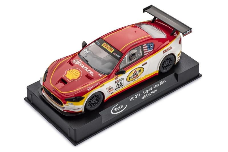Slot.it CA48B Maserati MC GT4 No.66 Laguna Seca 2015  Slot Car