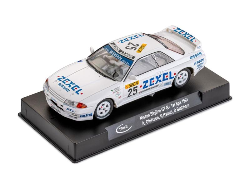Slot.it CA47C Nissan Skyline GT-R No.25 1st Spa 1991 Slot Car Slot.it CA47C Nissan Skyline GT-R No.25 1st Spa 1991 Slot Car