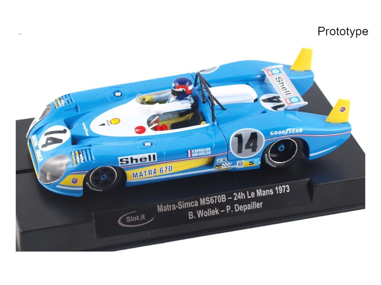 Slot.it CA67A Matra Simca 670B No.14 24hr Le Mans 1973 Slot Car Slot.it CA67A Matra Simca 670B No.14 24hr Le Mans 1973 Slot Car