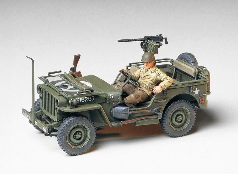 Tamiya 35219 Jeep Willys MB 1/4-Ton Truck 1/35 Scale Plastic Model Kit