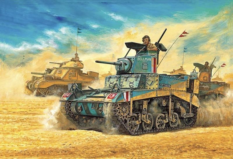 Academy 13270 US Army M3 Stuart Honey Light Tank 1/35 Scale Plastic Model Kit Academy 13270 US Army M3 Stuart Honey Light Tank 1/35 Scale Plastic Model Kit