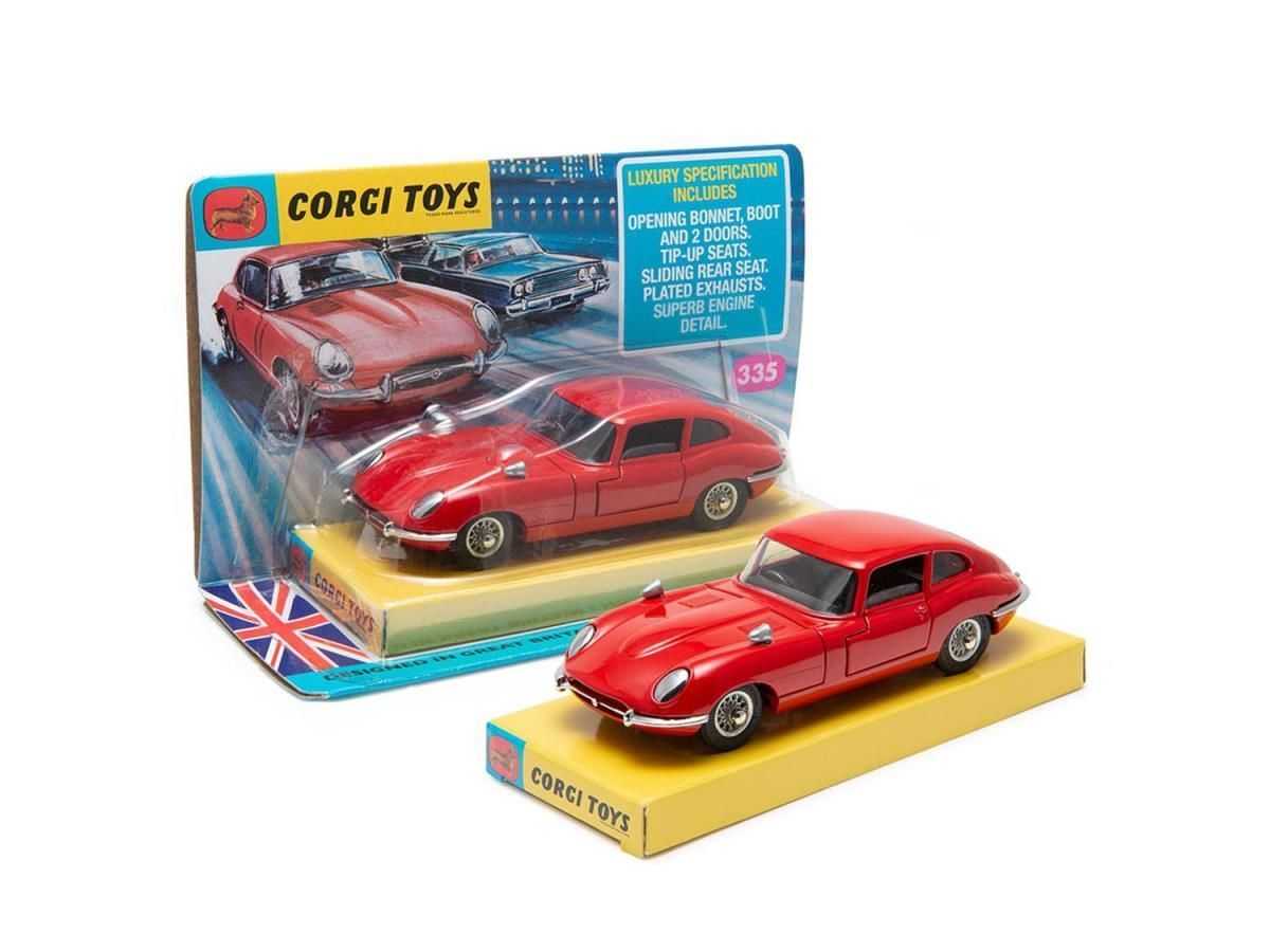 CORGITOY 335 Jaguar E-Type 4.2 Litre Red (Reissue) Diecast Model CORGITOY 335 Jaguar E-Type 4.2 Litre Red (Reissue) Diecast Model