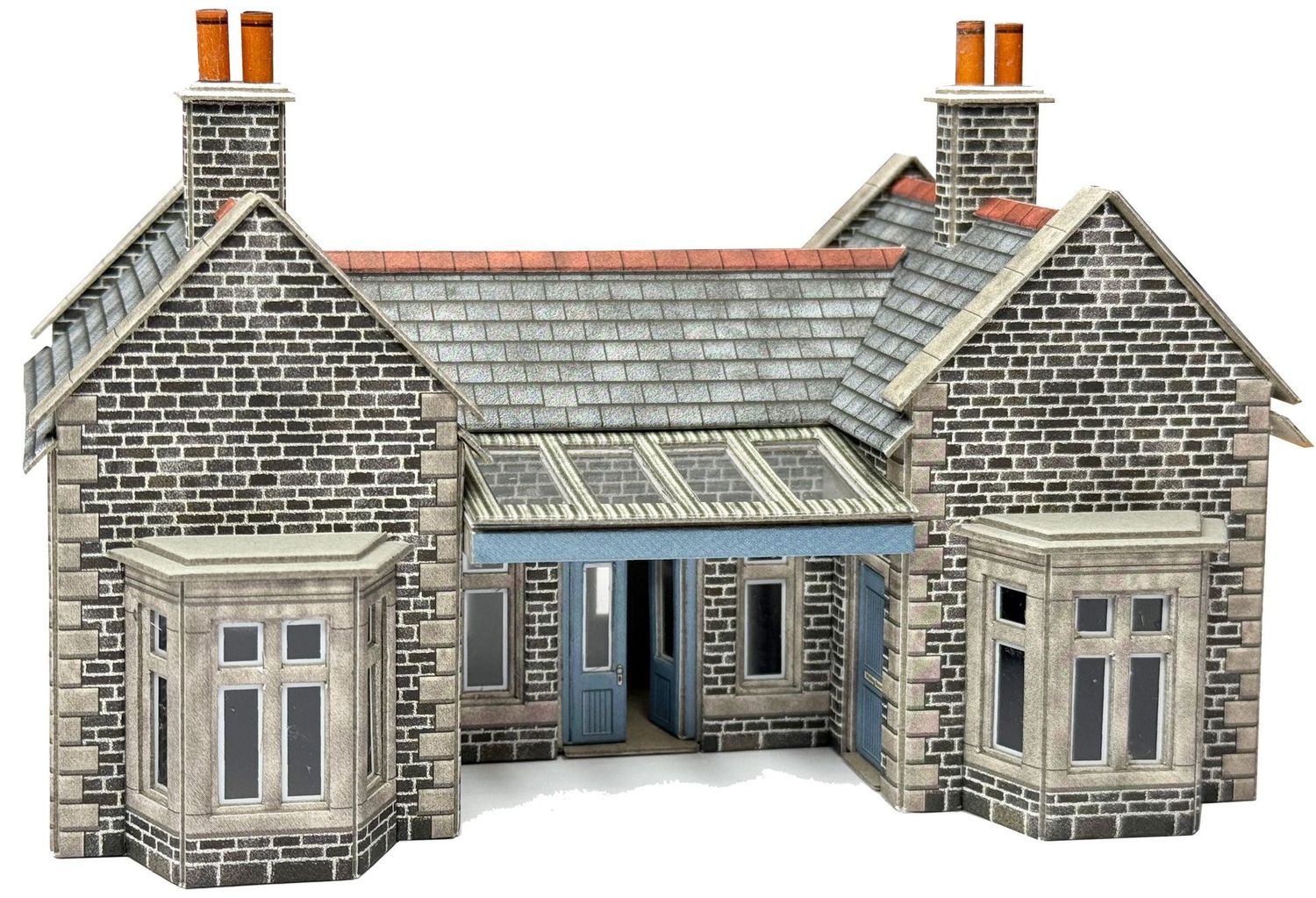 Metcalfe PO315 OO/HO Scale Little Cardleywick Station Card Kit Metcalfe PO315 OO/HO Scale Little Cardleywick Station Card Kit