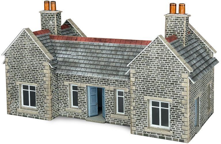 Metcalfe PN915 N Scale Little Cardleywick Station Card Kit Metcalfe PN915 N Scale Little Cardleywick Station Card Kit