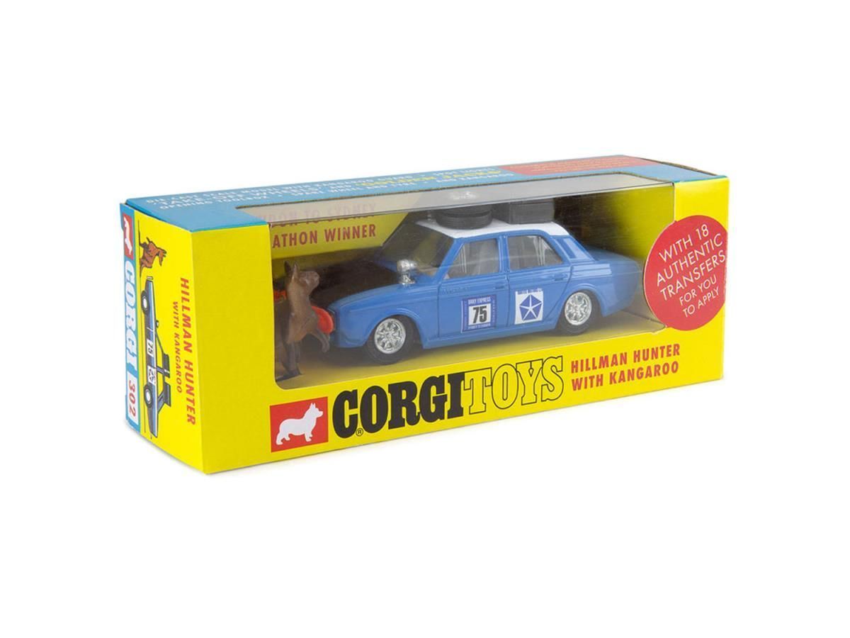 CORGITOY 302 Hillman Hunter with Kangaroo (Reissue) Diecast Model CORGITOY 302 Hillman Hunter with Kangaroo (Reissue) Diecast Model