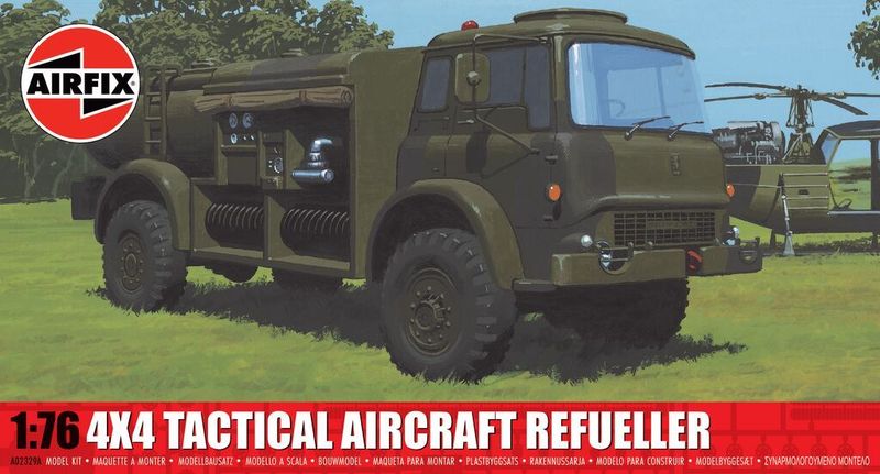 Airfix A02329A 4x4 Tactical Aircraft Refueller 1/76 Scale Plastic Model Kit Airfix A02329A 4x4 Tactical Aircraft Refueller 1/76 Scale Plastic Model Kit