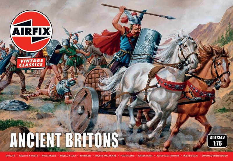 Airfix A01734V Ancient Britons 1/76 Scale Plastic Model Figures Airfix A01734V Ancient Britons 1/76 Scale Plastic Model Figures