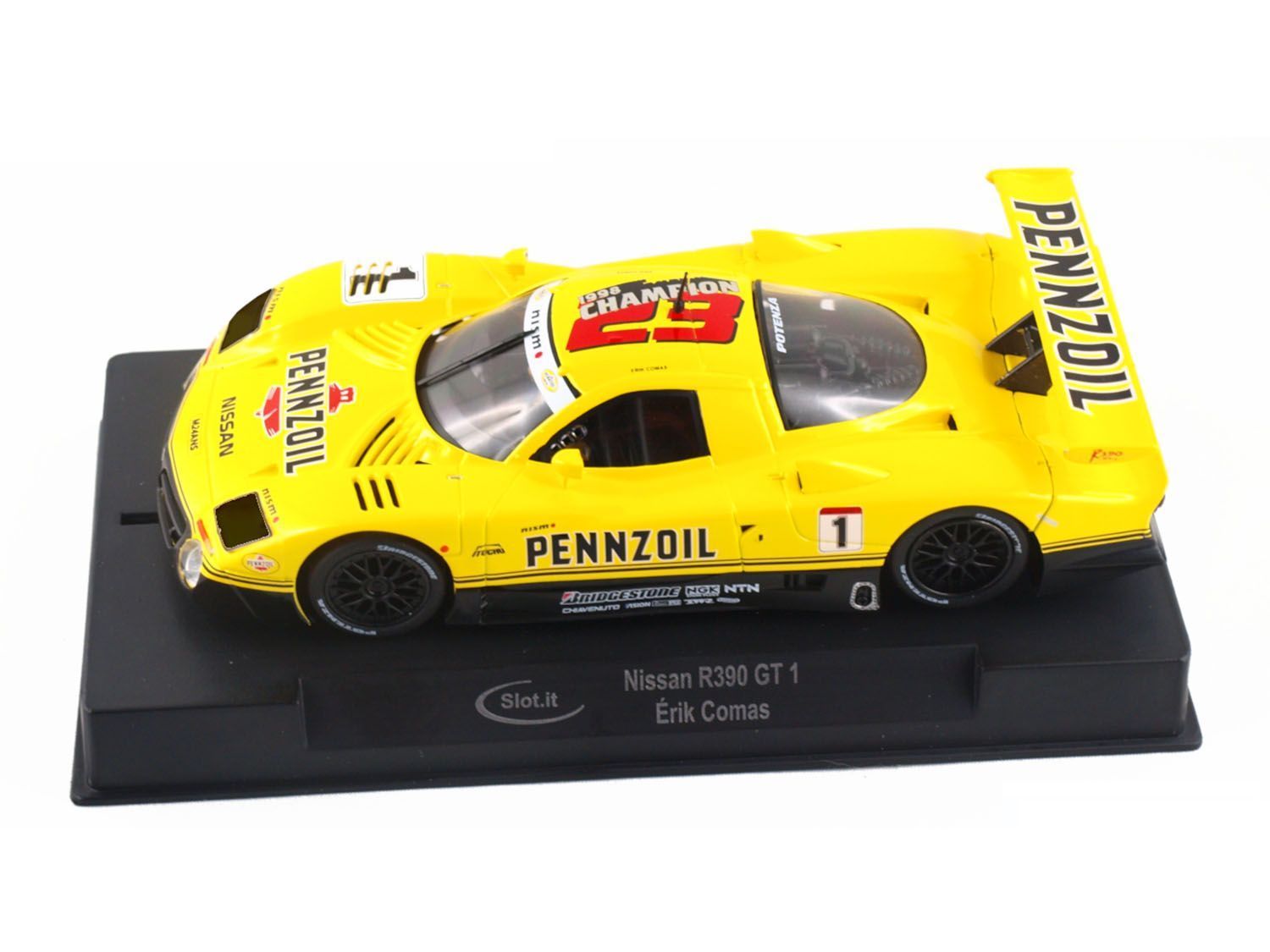 Slot.it SICA14F R390 GT1 No.1 Erik Comas Slot Car Slot.it SICA14F R390 GT1 No.1 Erik Comas Slot Car
