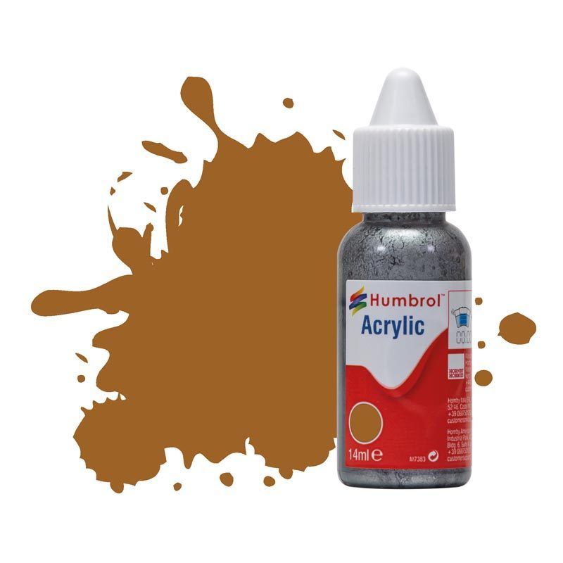 Humbrol Acrylic Paint - No 12 - Copper - Metallic - (14ml) Humbrol Acrylic Paint - No 12 - Copper - Metallic - (14ml)