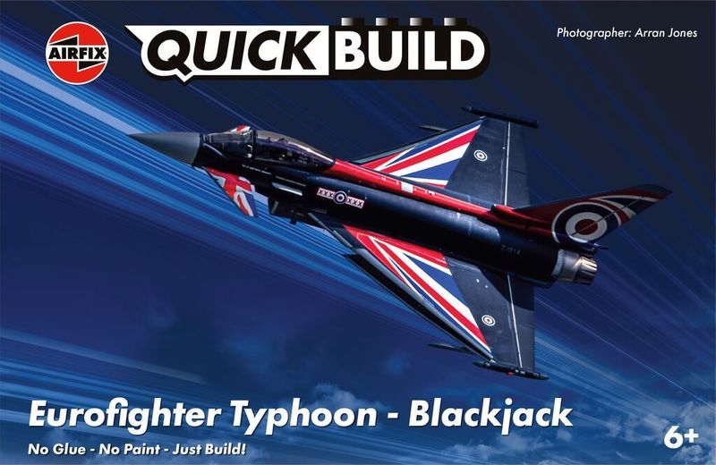 Airfix J6059 QUICKBUILD Eurofighter Typhoon - Blackjack Airfix J6059 QUICKBUILD Eurofighter Typhoon - Blackjack