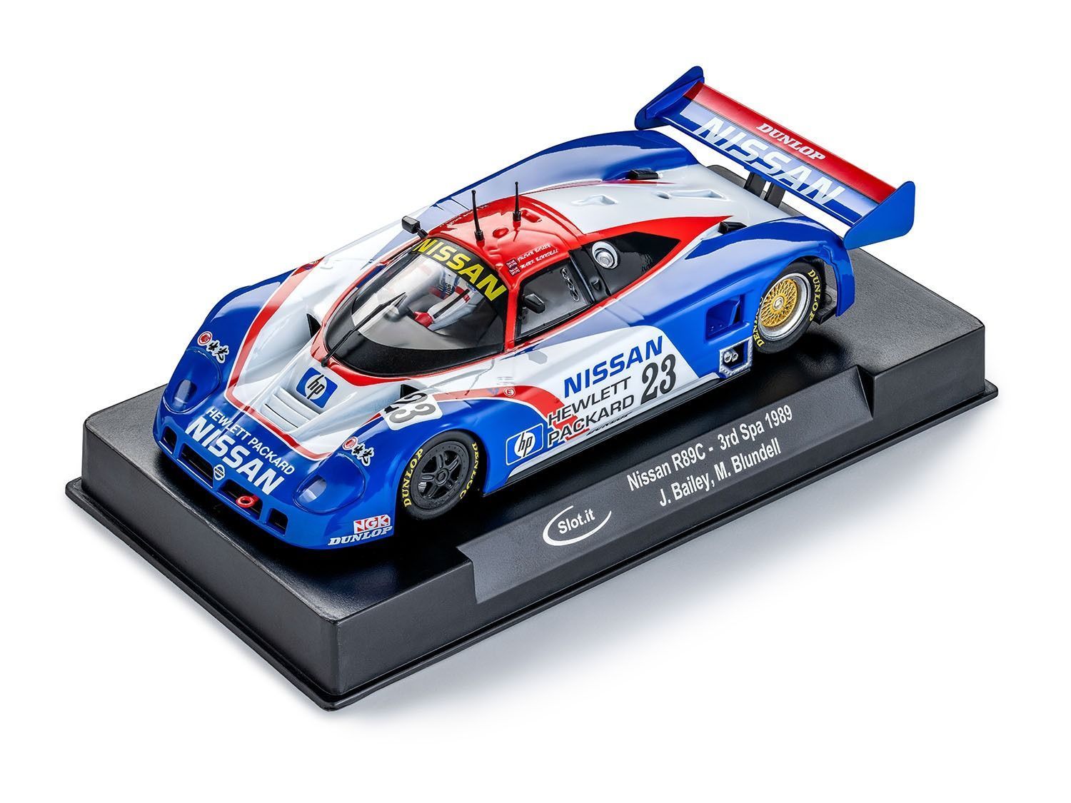 Slot.it CA28I Nissan R89C No.23 Spa 1989 Bailey/Blundell Slot Car