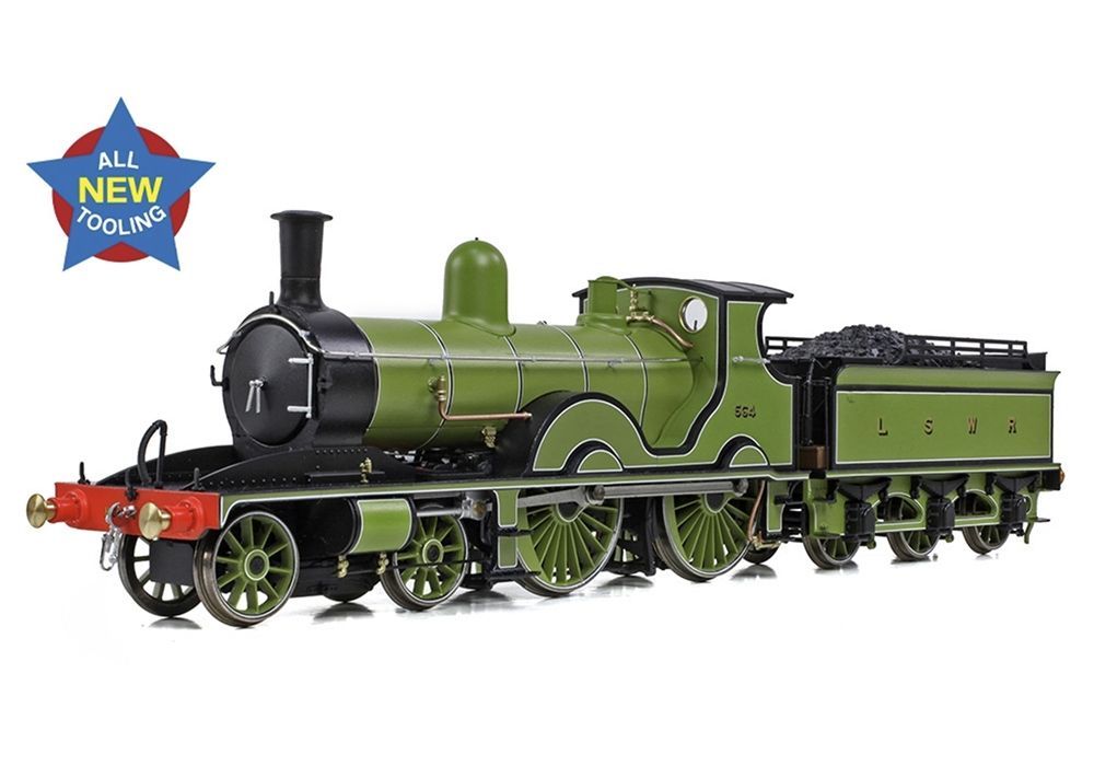 EFE Rail E85023 LSWR Adams T3 564 LSWR Urie Green Era 2 OO/HO Gauge Locomotive EFE Rail E85023 LSWR Adams T3 564 LSWR Urie Green Era 2 OO/HO Gauge Locomotive