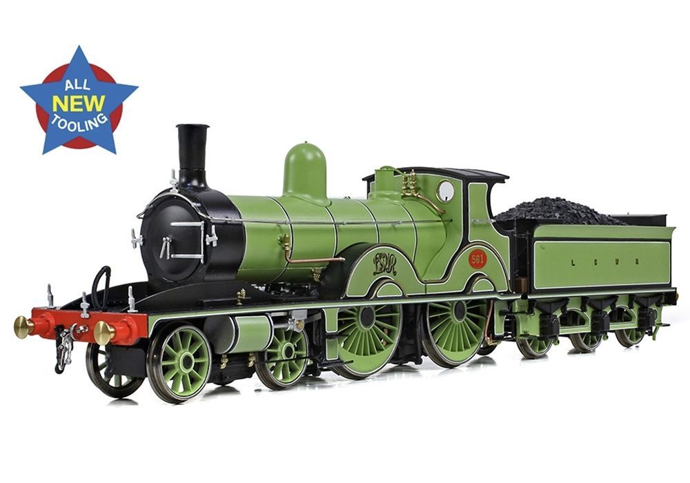 EFE Rail E85019 LSWR Adams T3 561 LSWR Adams Green Era 2 OO/HO Gauge Locomotive