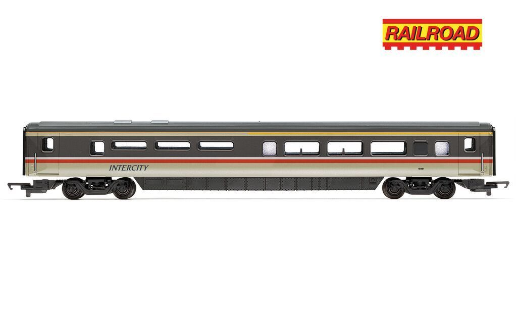 Hornby R40557 RailRoad: BR Intercity Mk4 Buffet coach 10321 Era 8