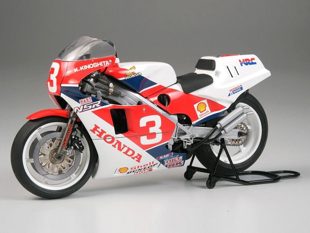 Tamiya 14099 Honda NSR500 Factory Colour 1/12 Scale Plastic Model Kit Tamiya 14099 Honda NSR500 Factory Colour 1/12 Scale Plastic Model Kit