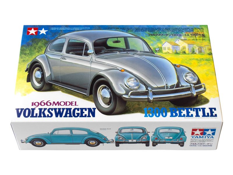 Tamiya 24136 Volkswagen 1300 Beetle 1/24 Scale Plastic Model Kit Tamiya 24136 Volkswagen 1300 Beetle 1/24 Scale Plastic Model Kit